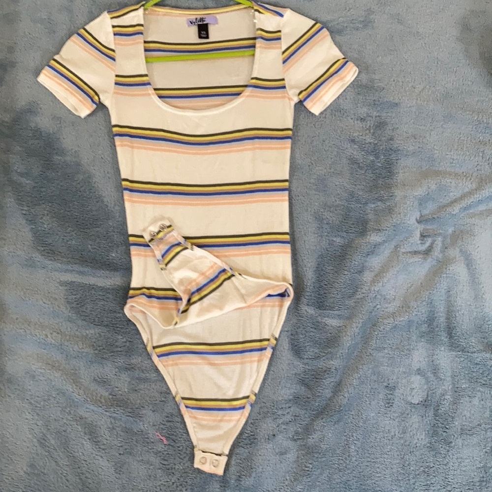 Striped bodysuit from Kohl’s